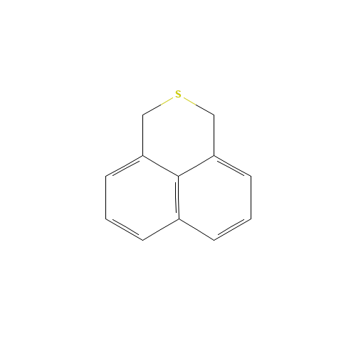 1H,3H-Naphtho[1,8-cd]thiopyran (CAS: 203-85-0) - Chemical Structure and Molecular Formula 