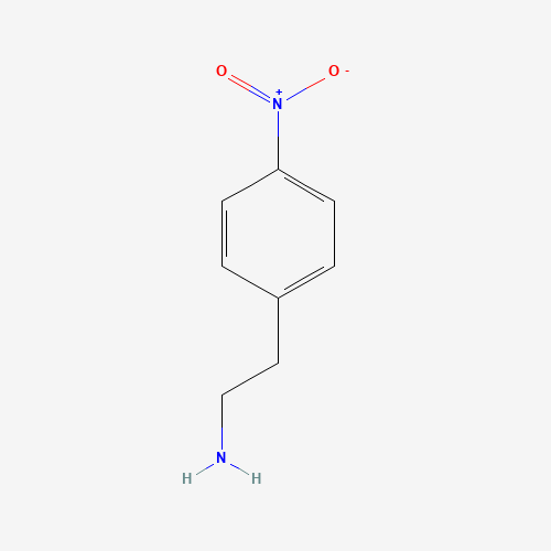 2-(4-nitrophenyl)ethanamine (CAS: 24954-67-4) - Chemical Structure and Molecular Formula 