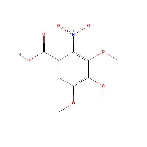 3,4,5-Trimethoxy-2-nitrobenzoic acid (CAS: 66907-52-6) - Related Chemical Product