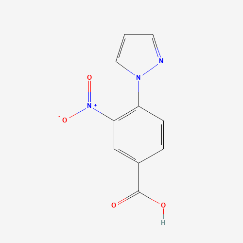 3-NITRO-4-(1H-PYRAZOL-1-YL)BENZOIC ACID (CAS: 162848-25-1) - Related Chemical Product