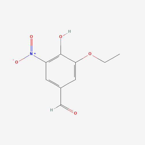 3-Ethoxy-4-hydroxy-5-nitrobenzaldehyde (CAS: 178686-24-3) - Related Chemical Product