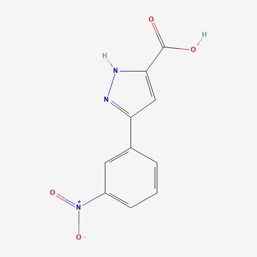 5-(3-nitrophenyl)-1H-pyrazole-3-carboxylic acid (CAS: 899714-76-2) - Related Chemical Product