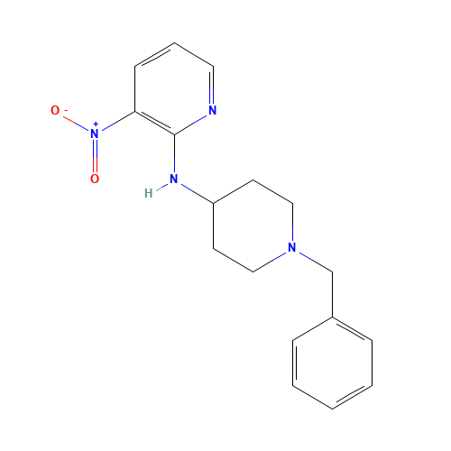 N-(1-benzylpiperidin-4-yl)-3-nitropyridin-2-amine (CAS: 185058-54-2) - Related Chemical Product