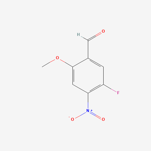 5-Fluoro-2-methoxy-4-nitrobenzaldehyde (CAS: 678969-88-5) - Related Chemical Product