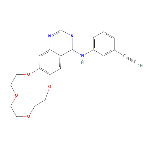 Icotinib (CAS: 610798-31-7) - Chemical Structure and Molecular Formula 