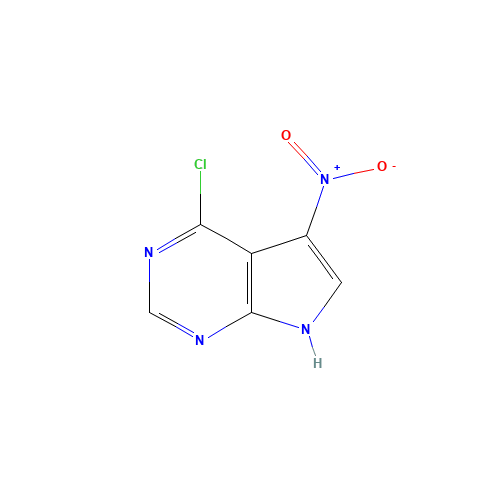 4-chloro-5-nitro-7H-pyrrolo[2,3-d]pyrimidine (CAS: 22277-01-6) - Related Chemical Product
