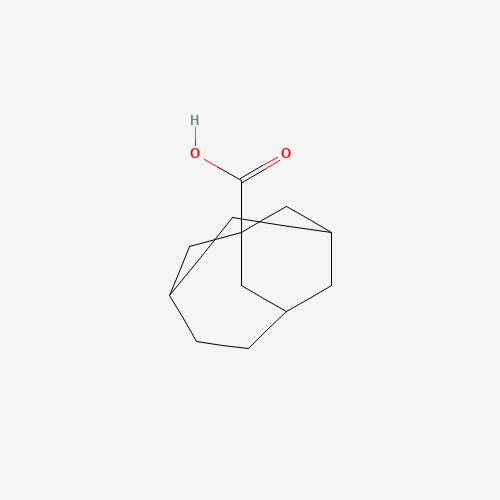 tricyclo[4.3.1.1~3,8~]undecane-1-carboxylic acid (CAS: 31061-65-1) - Chemical Structure and Molecular Formula 