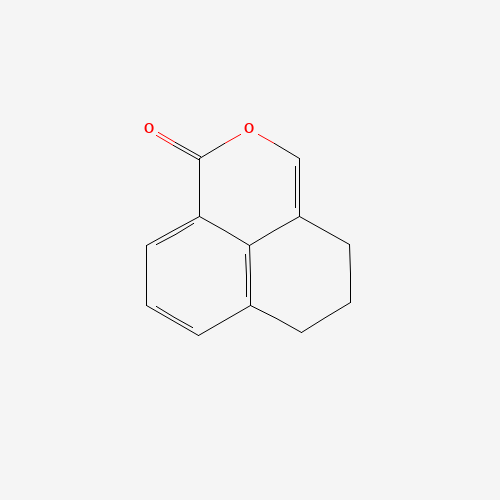 5,6-Dihydro-1H,4H-naphtho[1,8-cd]pyran-1-one (CAS: 14935-18-3) - Chemical Structure and Molecular Formula 