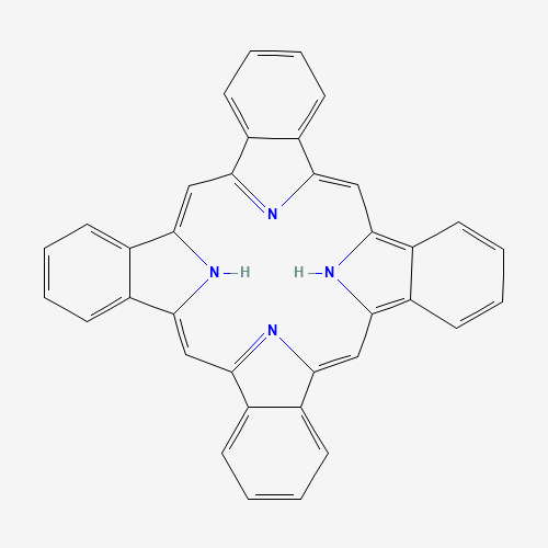 TETRABENZOPORPHINE (CAS: 52952-31-5) - Chemical Structure and Molecular Formula 
