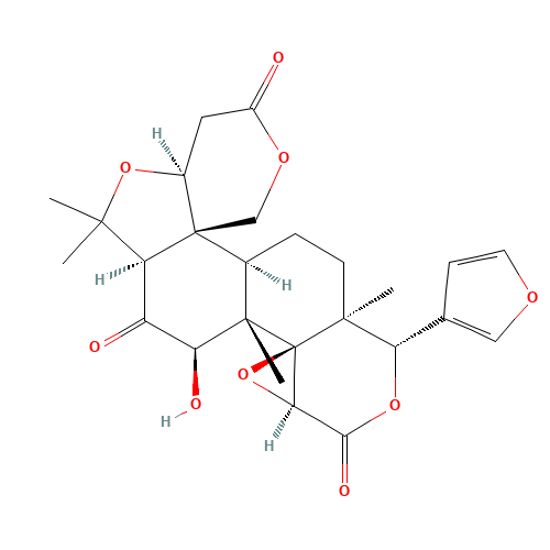 Rutaevin (CAS: 33237-37-5) - Chemical Structure and Molecular Formula 