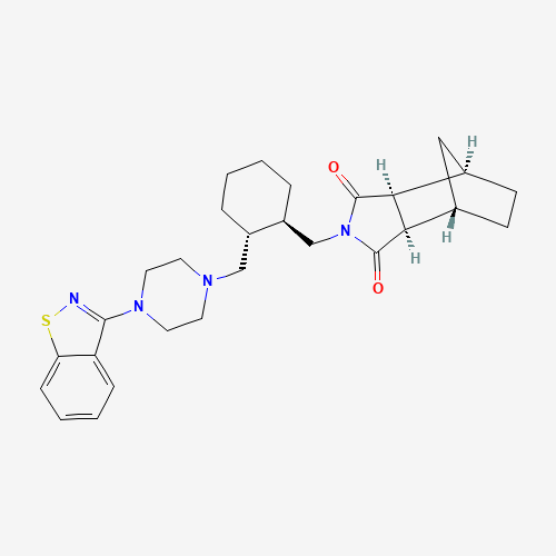 Lurasidone (CAS: 367514-87-2) - Chemical Structure and Molecular Formula 