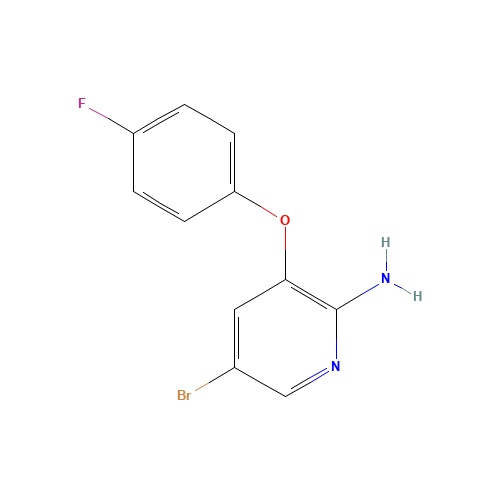 5-bromo-3-(4-fluorophenoxy)pyridin-2-amine (CAS: 953045-23-3) - Related Chemical Product