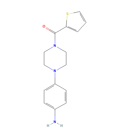 [4-(4-aminophenyl)piperazin-1-yl]-thiophen-2-ylmethanone (CAS: 412331-95-4) - Related Chemical Product