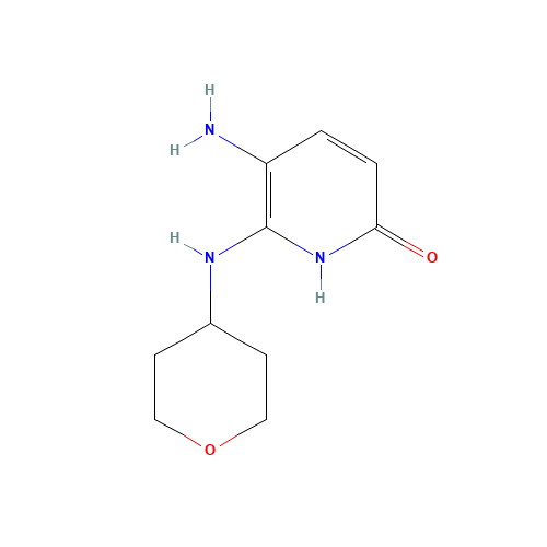 5-amino-6-(oxan-4-ylamino)-1H-pyridin-2-one (CAS: 1217349-88-6) - Related Chemical Product
