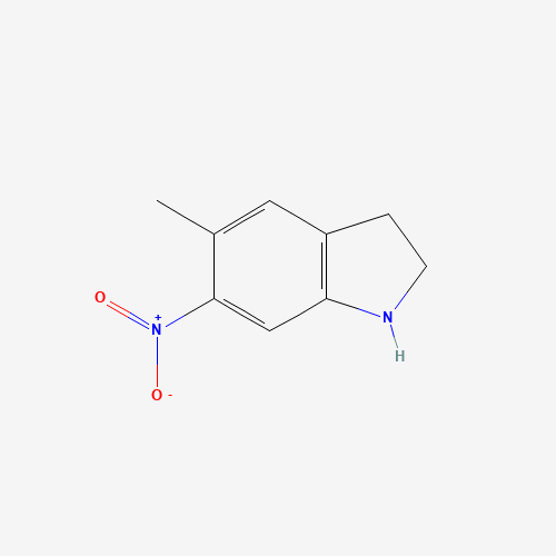 5-methyl-6-nitro-2,3-dihydro-1H-indole (CAS: 936128-69-7) - Related Chemical Product