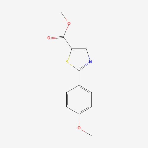 methyl 2-(4-methoxyphenyl)-1,3-thiazole-5-carboxylate (CAS: 61335-95-3) - Related Chemical Product