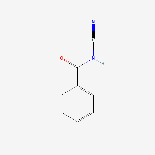 N-cyanobenzamide (CAS: 15150-25-1) - Chemical Structure and Molecular Formula 