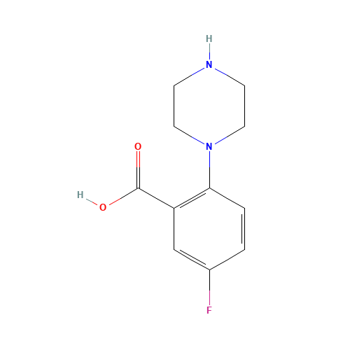 5-fluoro-2-piperazin-1-ylbenzoic acid (CAS: 1197193-39-7) - Related Chemical Product