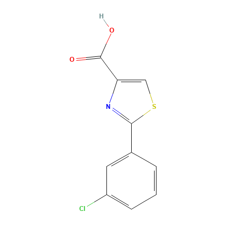 2-(3-chlorophenyl)-1,3-thiazole-4-carboxylic acid (CAS: 845885-82-7) - Related Chemical Product