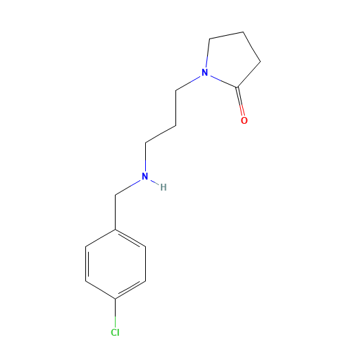 1-[3-[(4-chlorophenyl)methylamino]propyl]pyrrolidin-2-one (CAS: 932254-44-9) - Related Chemical Product