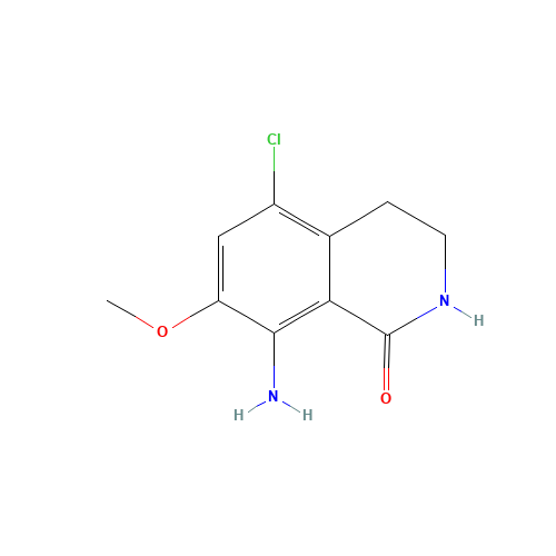 8-amino-5-chloro-7-methoxy-3,4-dihydro-2H-isoquinolin-1-one (CAS: 1616289-15-6) - Related Chemical Product