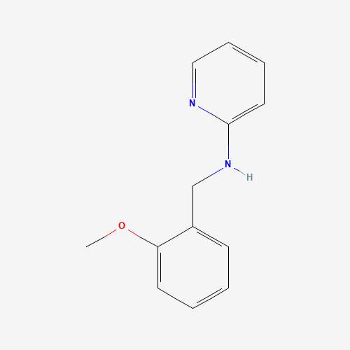 N-[(2-methoxyphenyl)methyl]pyridin-2-amine (CAS: 856855-87-3) - Chemical Structure and Molecular Formula 