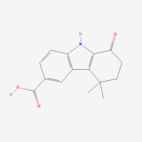 5,5-dimethyl-8-oxo-7,9-dihydro-6H-carbazole-3-carboxylic acid (CAS: 1424995-09-4) - Related Chemical Product