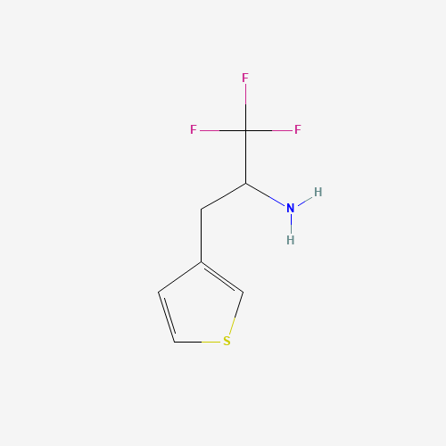 1,1,1-trifluoro-3-thiophen-3-ylpropan-2-amine (CAS: 1017781-57-5) - Related Chemical Product