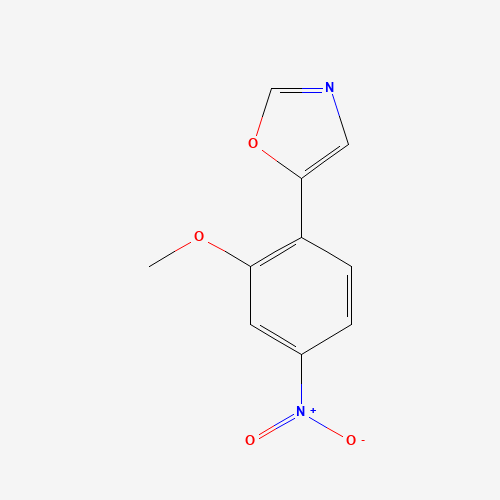 5-(2-methoxy-4-nitrophenyl)-1,3-oxazole (CAS: 198821-78-2) - Related Chemical Product