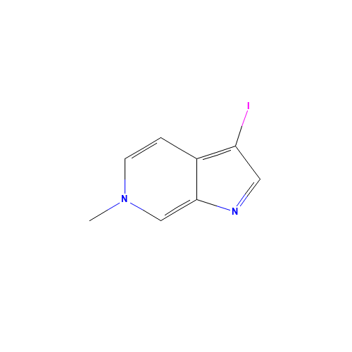 3-iodo-6-methylpyrrolo[2,3-c]pyridine (CAS: 1392428-93-1) - Related Chemical Product