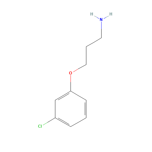 3-(3-chlorophenoxy)propan-1-amine (CAS: 116753-50-5) - Related Chemical Product