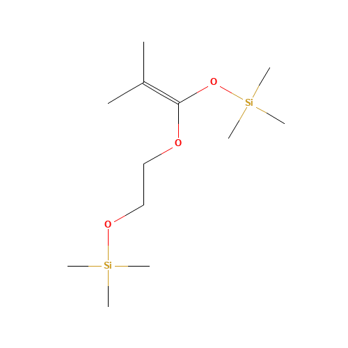 trimethyl-[2-methyl-1-(2-trimethylsilyloxyethoxy)prop-1-enoxy]silane (CAS: 85248-36-8) - Related Chemical Product