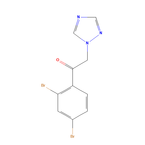 1-(2,4-dibromophenyl)-2-(1,2,4-triazol-1-yl)ethanone (CAS: 98165-40-3) - Related Chemical Product