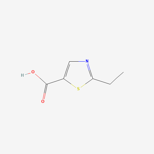 2-ethyl-1,3-thiazole-5-carboxylic acid (CAS: 30709-68-3) - Chemical Structure and Molecular Formula 