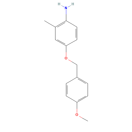 4-[(4-methoxyphenyl)methoxy]-2-methylaniline (CAS: 1016502-66-1) - Related Chemical Product