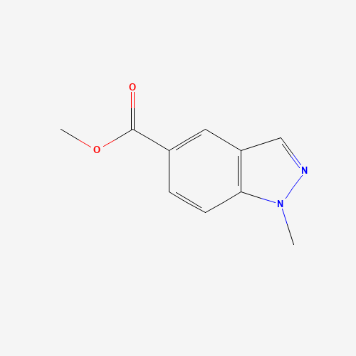 methyl 1-methylindazole-5-carboxylate (CAS: 1092351-82-0) - Chemical Structure and Molecular Formula 