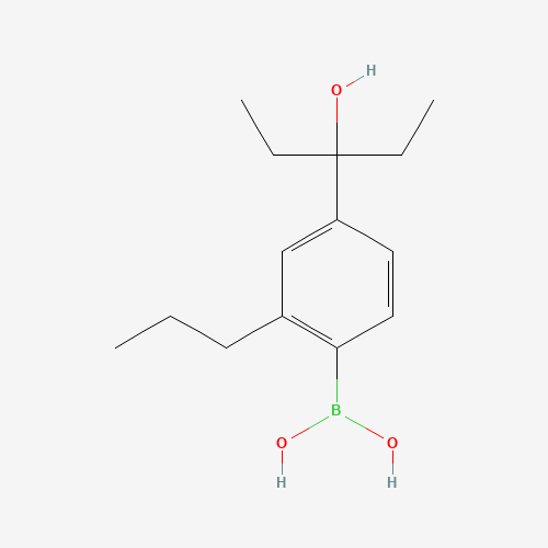 [4-(3-hydroxypentan-3-yl)-2-propylphenyl]boronic acid (CAS: 854502-95-7) - Related Chemical Product