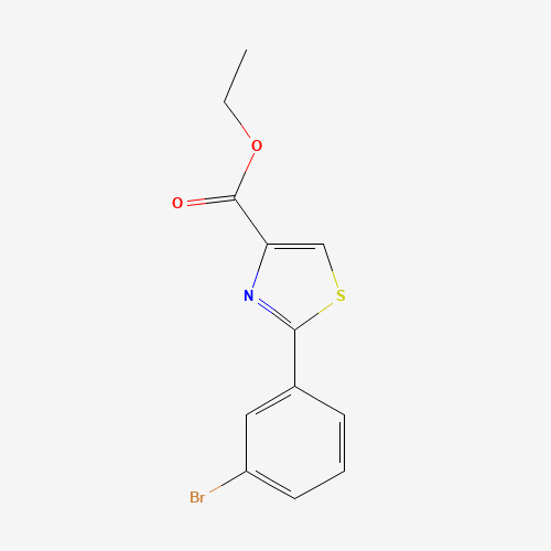 ethyl 2-(3-bromophenyl)-1,3-thiazole-4-carboxylate (CAS: 786654-97-5) - Related Chemical Product