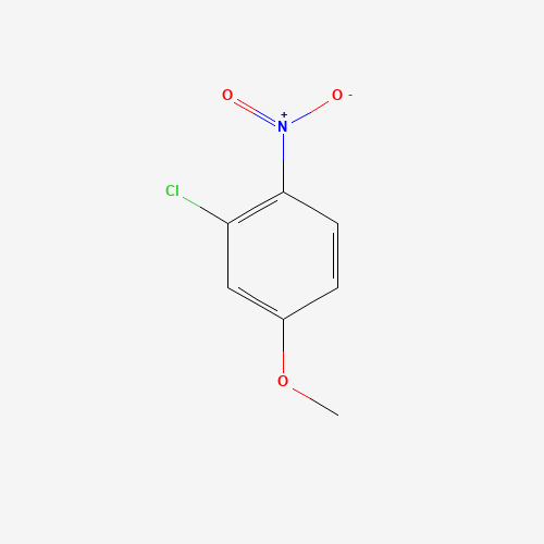 2-chloro-4-methoxy-1-nitrobenzene (CAS: 28987-59-9) - Chemical Structure and Molecular Formula 