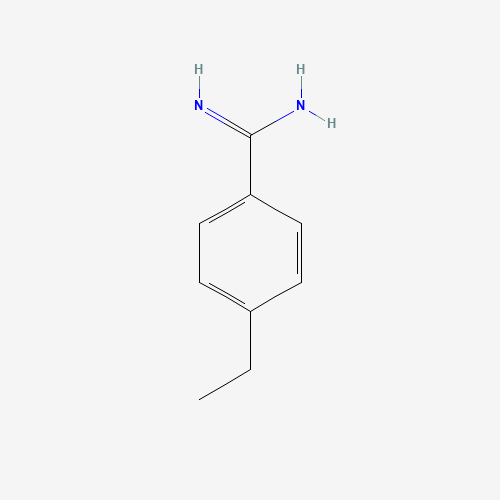 4-ethylbenzenecarboximidamide (CAS: 31065-90-4) - Chemical Structure and Molecular Formula 