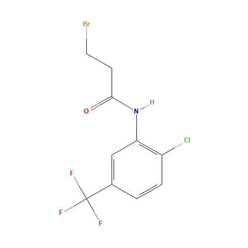 3-bromo-N-[2-chloro-5-(trifluoromethyl)phenyl]propanamide (CAS: 2728-59-8) - Related Chemical Product