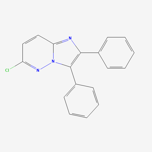 6-chloro-2,3-diphenylimidazo[1,2-b]pyridazine (CAS: 873913-87-2) - Related Chemical Product