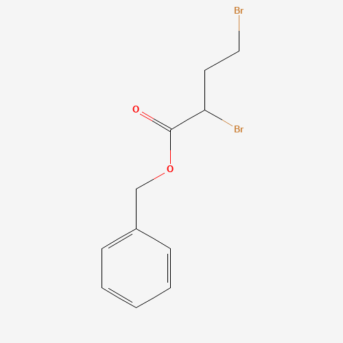 benzyl 2,4-dibromobutanoate (CAS: 23085-60-1) - Chemical Structure and Molecular Formula 