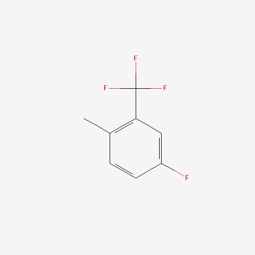 4-fluoro-1-methyl-2-(trifluoromethyl)benzene (CAS: 141872-92-6) - Chemical Structure and Molecular Formula 