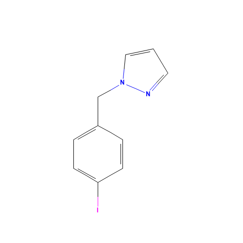 1-[(4-iodophenyl)methyl]pyrazole (CAS: 143128-30-7) - Related Chemical Product