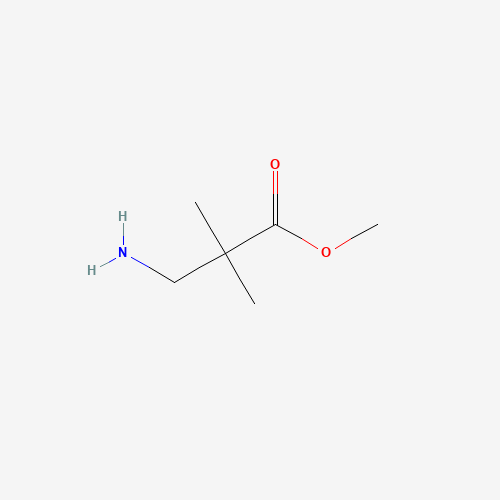 methyl 3-amino-2,2-dimethylpropanoate (CAS: 25307-82-8) - Chemical Structure and Molecular Formula 