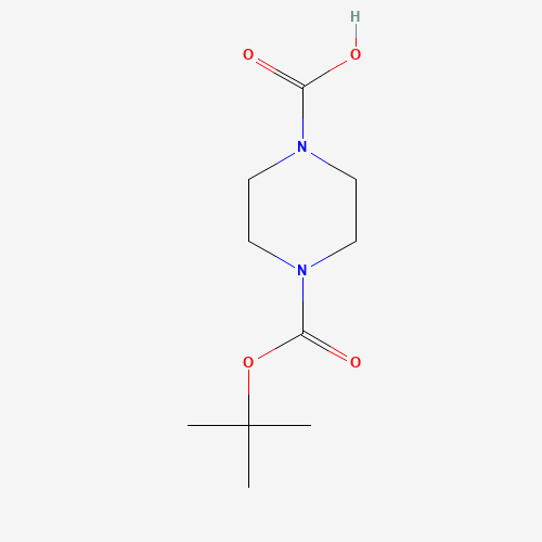 4-[(2-methylpropan-2-yl)oxycarbonyl]piperazine-1-carboxylic acid (CAS: 356517-38-9) - Related Chemical Product