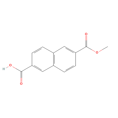 6-methoxycarbonylnaphthalene-2-carboxylic acid (CAS: 7568-08-3) - Related Chemical Product