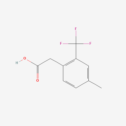 2-[4-methyl-2-(trifluoromethyl)phenyl]acetic acid (CAS: 1000522-62-2) - Related Chemical Product