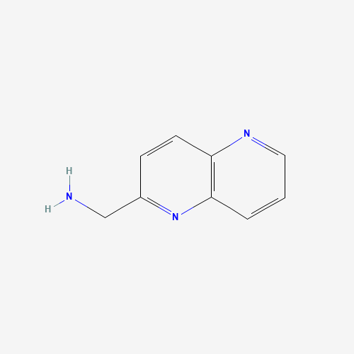 1,5-naphthyridin-2-ylmethanamine (CAS: 1060816-75-2) - Chemical Structure and Molecular Formula 